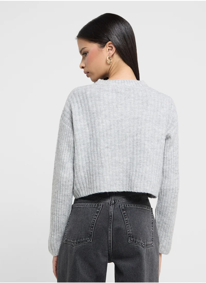 FOREVER 21 Cable Knit Sweater