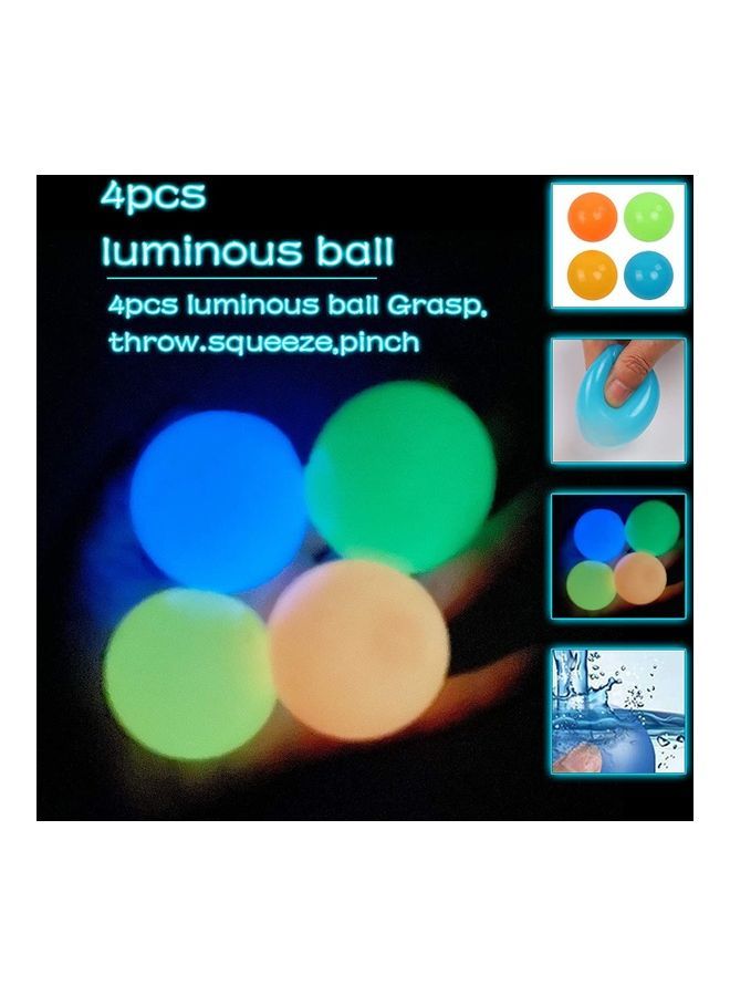 NIBEMINENT 4-Piece Stress Relief Glowing Balls - Image 5