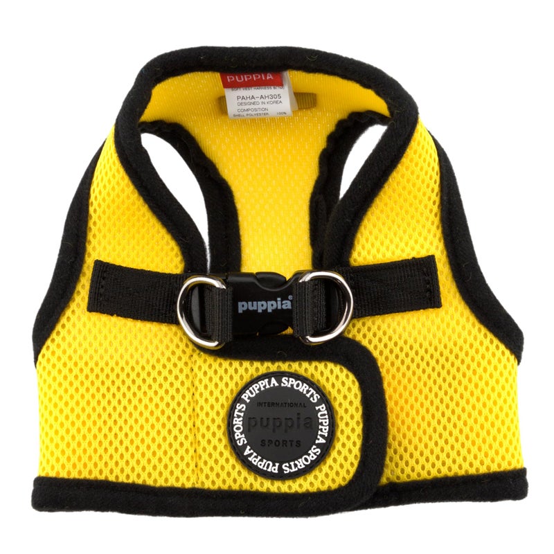 PUPPIA International Harness Soft B Vest, Small, Yellow - Image 2