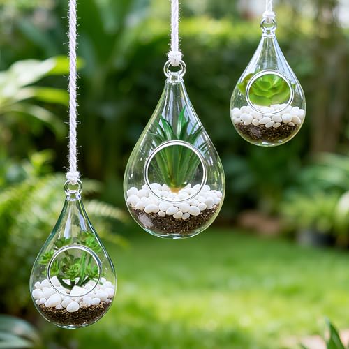 Xyembu 6Pcs Green Succulent Plants Mini Green Succulent Plants Faux Artificial Succulents Plant for DIY Crafting Home Floral Wall Office Decoration (excluding pots) - Image 5