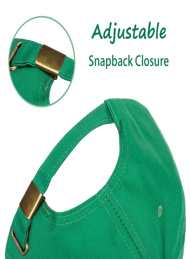 FGSS Shamrock-Green Baseball-Cap for Men-Women - St Patrick's Outdoor Sun Hat Breathable Sports Golf Peaked Hat - Image 4