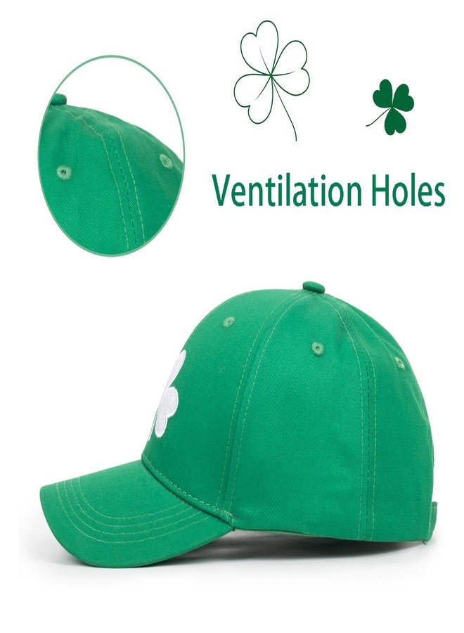 FGSS Shamrock-Green Baseball-Cap for Men-Women - St Patrick's Outdoor Sun Hat Breathable Sports Golf Peaked Hat - Image 5