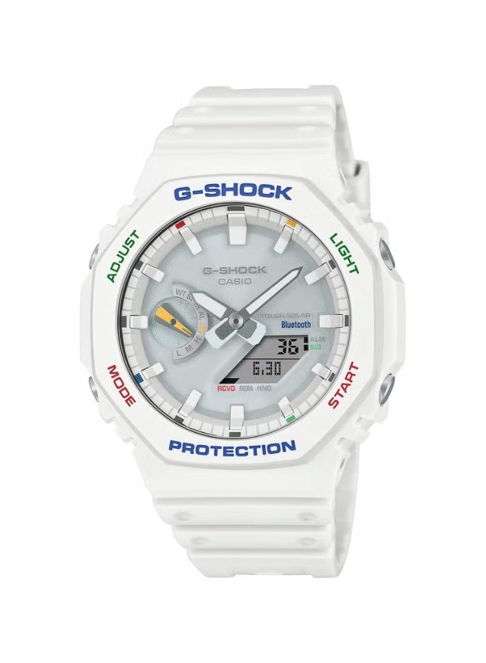 G-SHOCK ساعة يد رقمية تناظرية للرجال من الراتنج GA-B2100FC-7ADR - 45.4 مم - Image 1