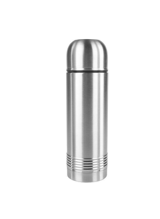 EMSA Senator Safe Loc Insulated Flask 1L – Stainless Steel Premium Thermal Bottle for Hot & Cold Beverages – Leak-Proof Travel Flask – Made in Germany - Image 1