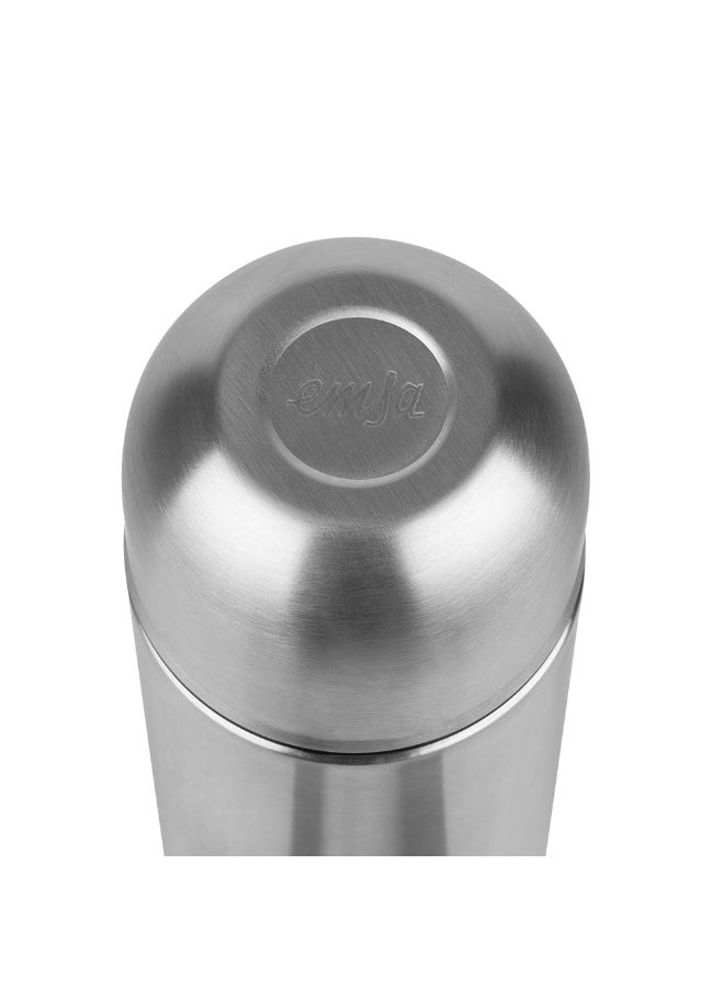 EMSA Senator Safe Loc Insulated Flask 1L – Stainless Steel Premium Thermal Bottle for Hot & Cold Beverages – Leak-Proof Travel Flask – Made in Germany - Image 3
