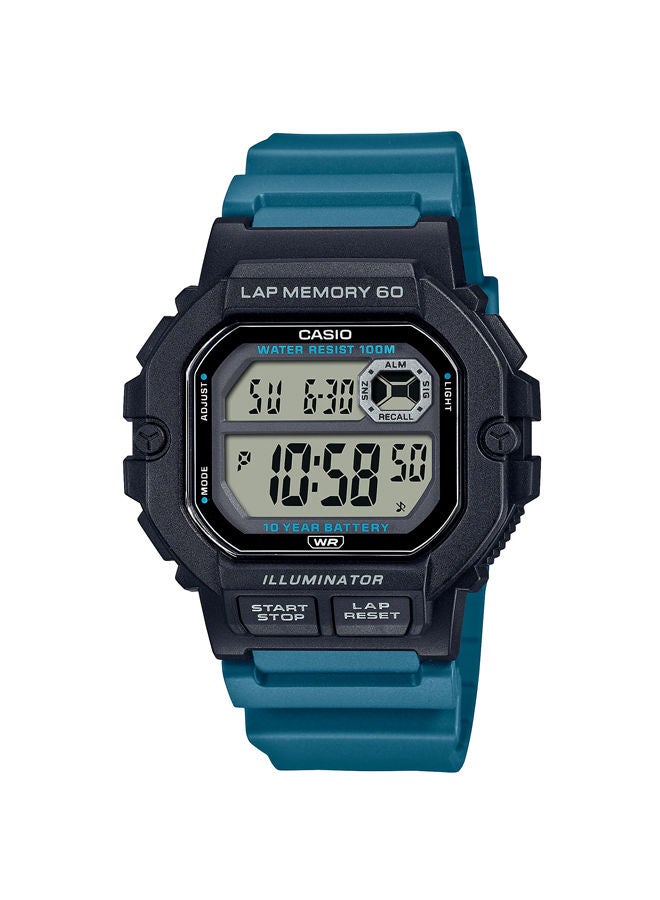 CASIO Resin Digital Watch WS-1400H-3AVDF - Image 1