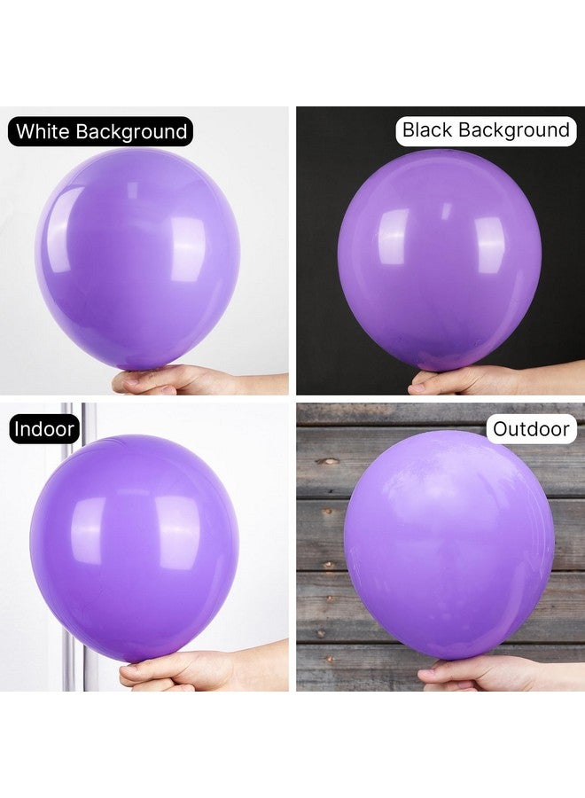 PartyWoo Purple Balloons 140 pcs Different Sizes of 18 12 10 5 Inch Light Purple Lavender Lilac Balloon Arch Kit Garland for Graduation Baby Shower Halloween Birthday Party Decorations Purple-Y15 - Image 3