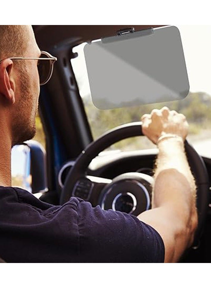 general sol para carro | Extensor visor carro polarizado antirreflexo bloqueador solar,Visor sol polarizado para carro protege do brilho do sol, cegueira da neve, raios UV, Maxten - Image 4
