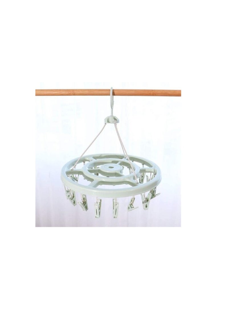 PROMASS Cloth Hanger with Clips and Drip Laundry Drying hanger Rack  - Image 2