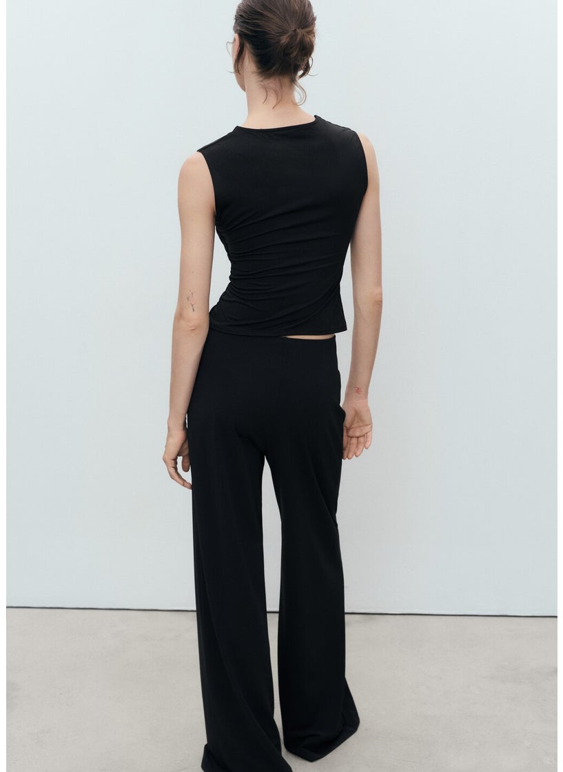 MANGO Fitted Top With Wide Straps  - Image 2