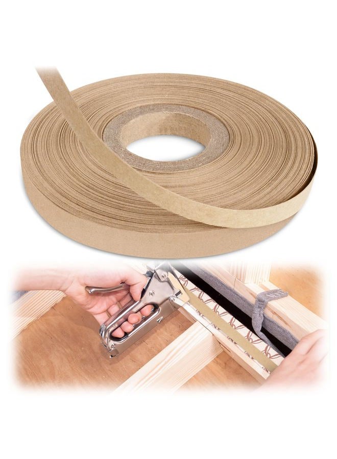 UCandy 1/2" Upholstery Tack Strip, 72 Yards Longer Upholstery Cardboard Tacking Strip, Hard Upholstery Sofa Making Strips for Furniture Sofa Chair & Couch Edges Repair - Image 1