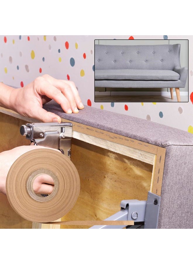 UCandy 1/2" Upholstery Tack Strip, 72 Yards Longer Upholstery Cardboard Tacking Strip, Hard Upholstery Sofa Making Strips for Furniture Sofa Chair & Couch Edges Repair - Image 5