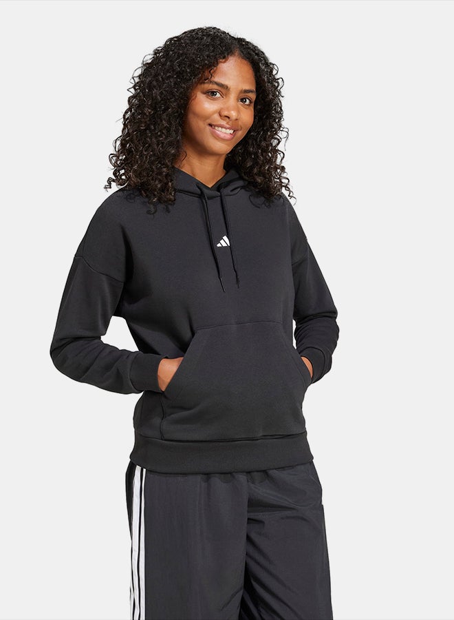 Adidas Essentials Small Logo Feel Cozy Hoodie - Image 3
