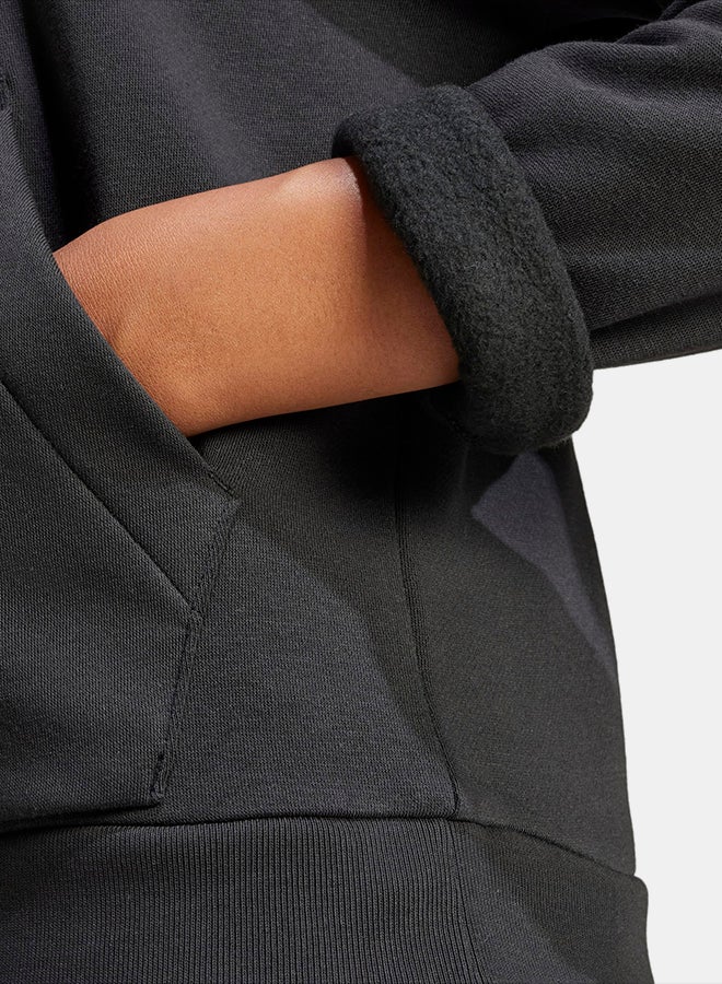 Adidas Essentials Small Logo Feel Cozy Hoodie - Image 5