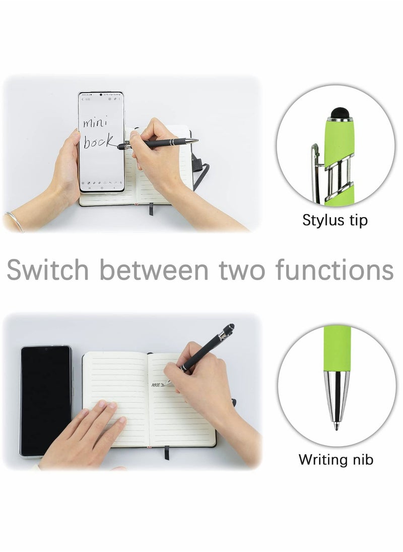 Y&D - Pocket Notebook, 2 Pack Small Notebook with Pen, A6 Size Journal Hardcover - Image 1