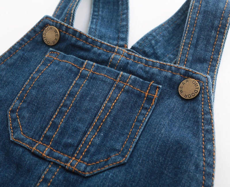 GRANDWISH Boys Casual Denim Bib Overalls 6 - Image 4
