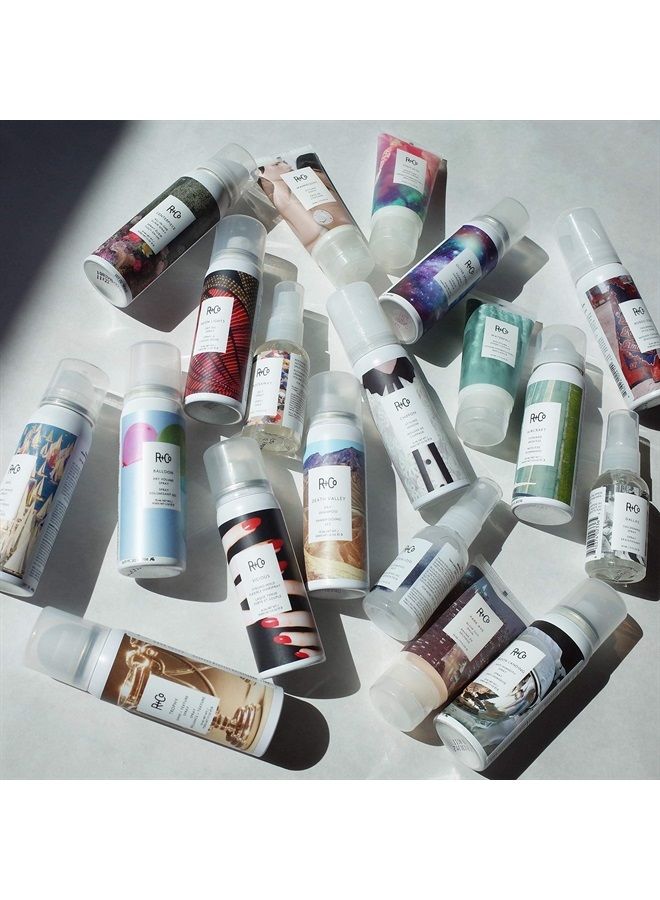 R+Co رذاذ إكسير شامل للسفر | مرطب + مقوي + مُصلح | نباتي + خالي من التجارب على الحيوانات | 1.5 أونصة - Image 4