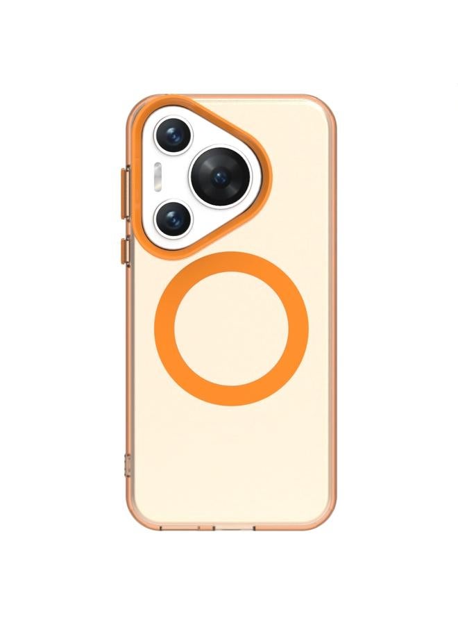 زبون جراب لهاتف Huawei Pura 70 Candy Magsafe PC Hybrid TPU - Image 2