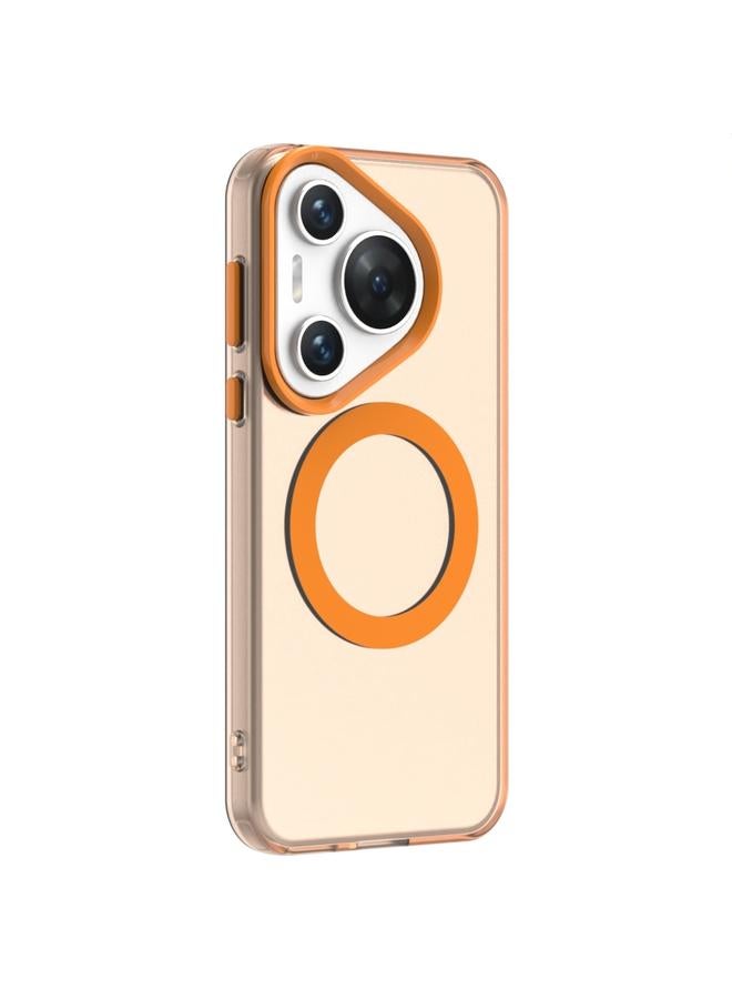 زبون جراب لهاتف Huawei Pura 70 Candy Magsafe PC Hybrid TPU - Image 4