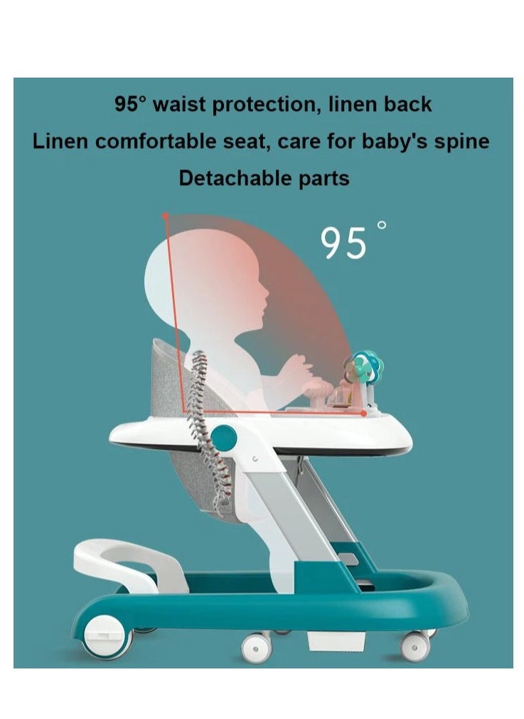Baby Walker Used To Teach Walking And  Baby Dining Chair With  Distinctive Shape And Includes Music With Different Tones That Enhance your child's sense Of Hearing.
