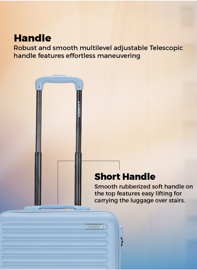Stargold Single Hardside Spinner 4 Wheels Cabin Trolley Luggage With Number Lock 16 Inches  - Image 2