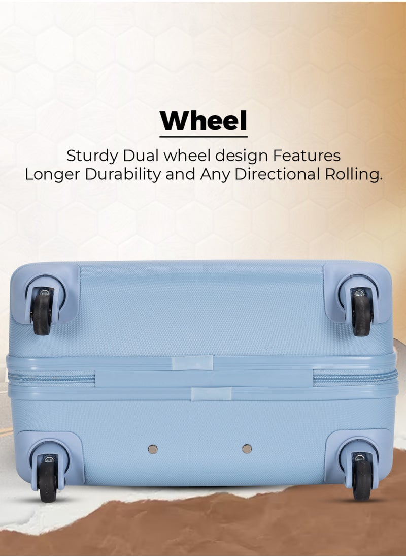 Stargold - Single Hardside Spinner 4 Wheels Cabin Trolley Luggage With Number Lock 16 Inches - Image 1