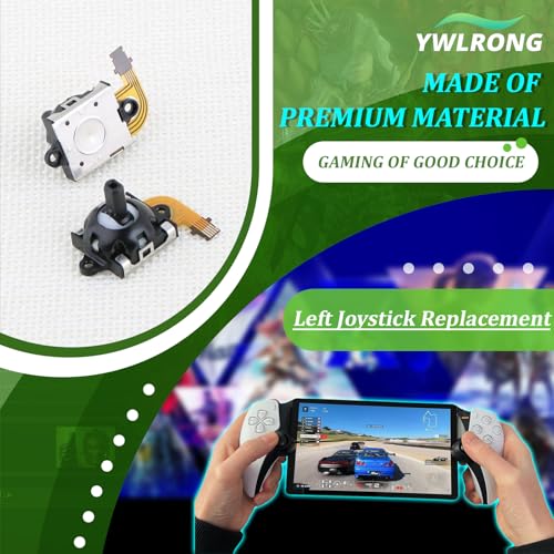 YWLRONG Left Joystick for PS5 Portal/PSVR2 Hall Effect Joysticks Replacement for PlayStation Portal Remote Player /VR2 Controller 3D Analog Stick Module Thumbsticks Accessories with Repair Tools - Image 4