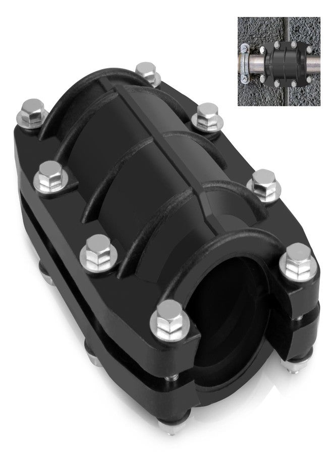 XDENGP Pipe Repair Clamp 3/4 inch, Water Pipe Leak Repair Clamp, Pipe Repair Kit for Plastic and Metal Pipes, Leak Stopper with Anti-Impact, Suitable for Pipes 20MM OD - Image 1