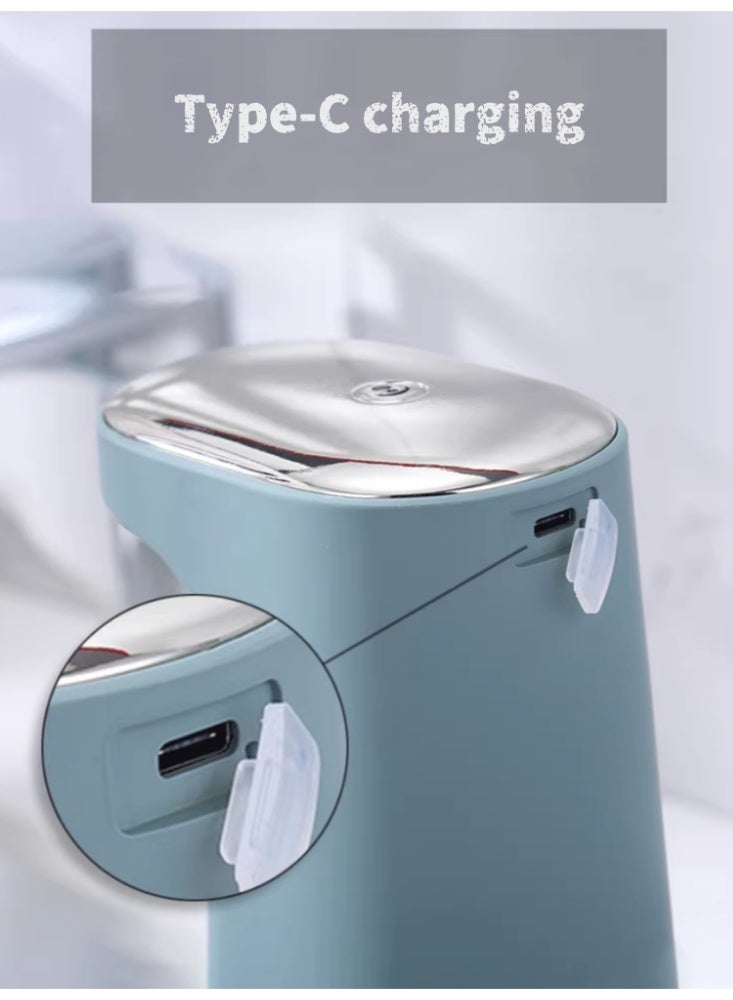 Automatic Hand Washing Liquid Machine Intelligent Induction Electric Mobile Phone Soap Dispenser Foam Dispenser Light Green Gel  - Image 5