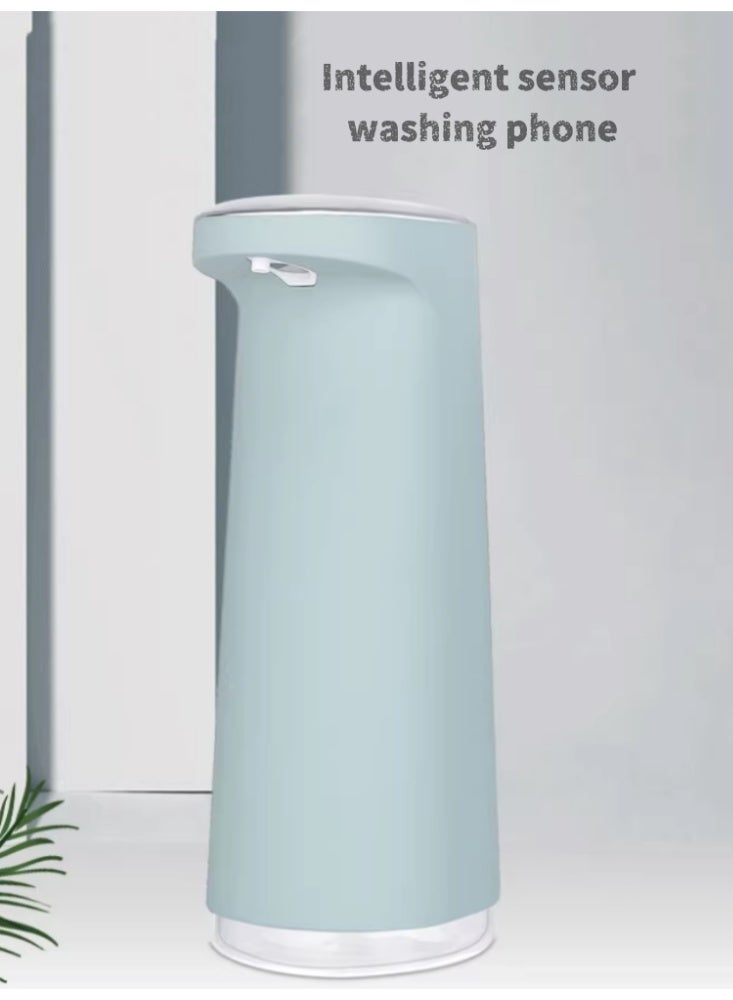 Automatic Hand Washing Liquid Machine Intelligent Induction Electric Mobile Phone Soap Dispenser Foam Dispenser Light Green Gel  - Image 2