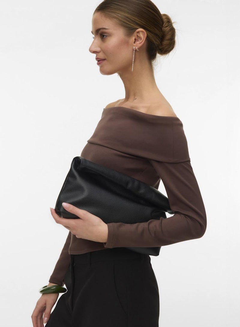 VERO MODA بلوزة Vmmille بدون أكتاف للسيدات جرس إكسب SB3 - Image 5