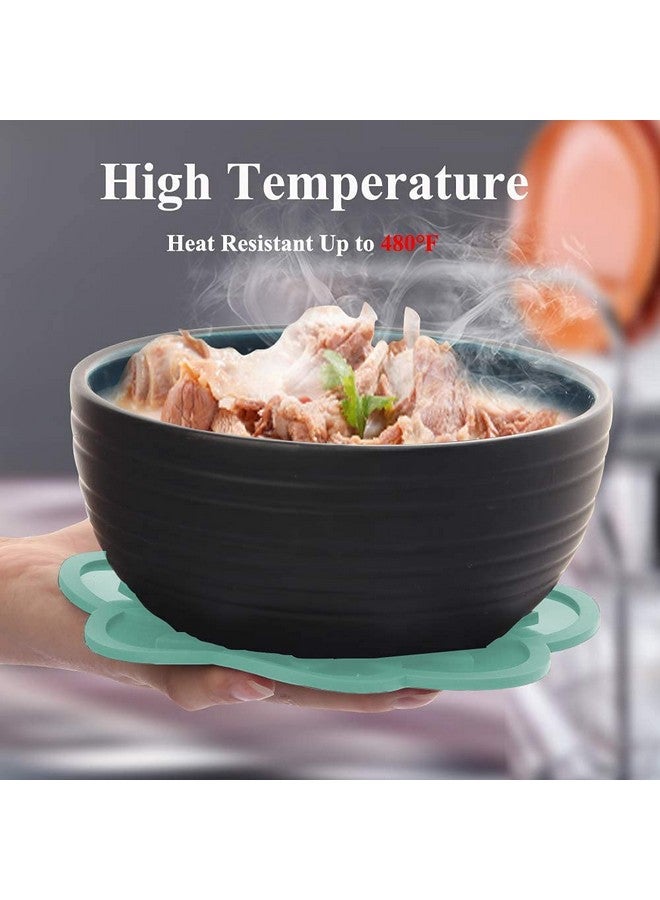 P-Plus International Silicone Trivets Mat for Dish Hot Pads for Counter Top,Pan and Pot Heat Resistant Hot Protector (Fulda_B Pack of 4 Random) - Image 5