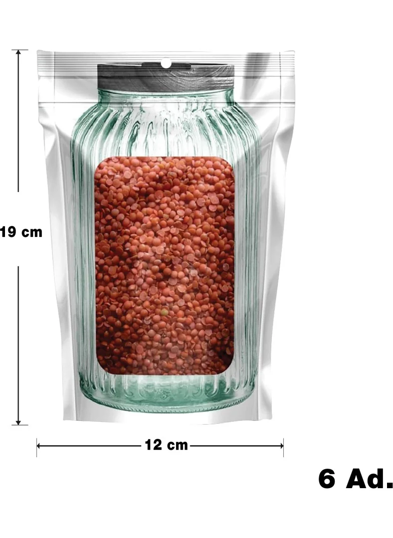 ماجيك ليدي MagicLady 6-Piece Fresh Keeping Storage Bags with Jar Look
