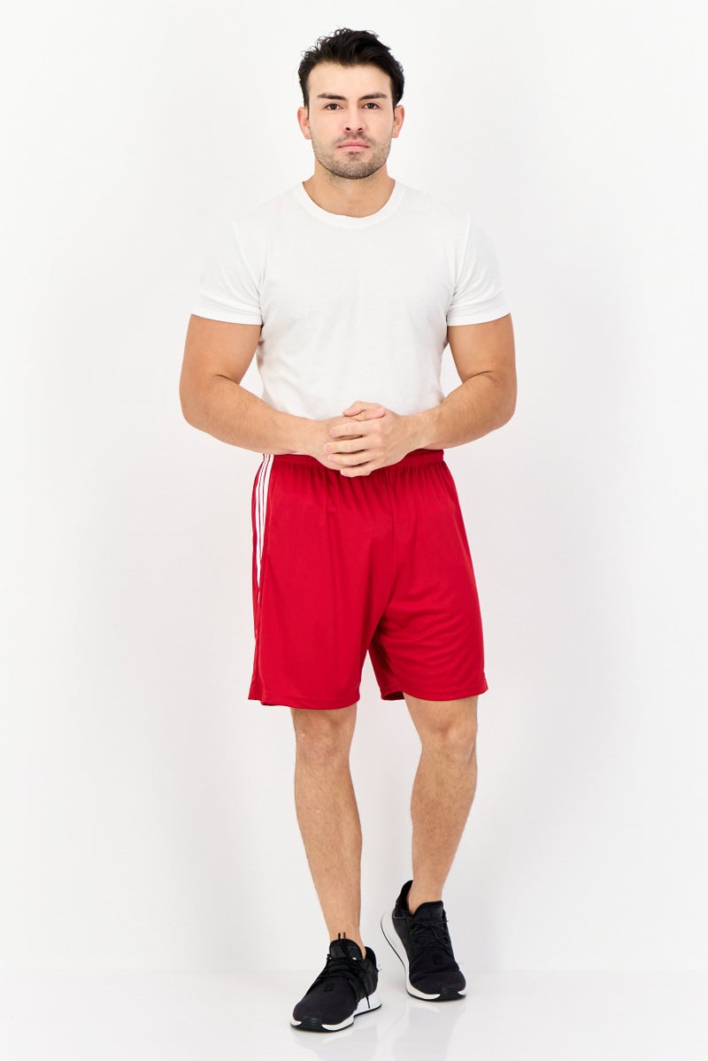 Adidas Men Sportswear Fit Outdoor Shorts, Red  - Image 2