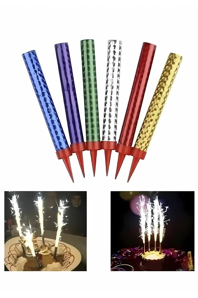SORAL 12-Piece Birthday Candle Light Pop Fire - Image 2