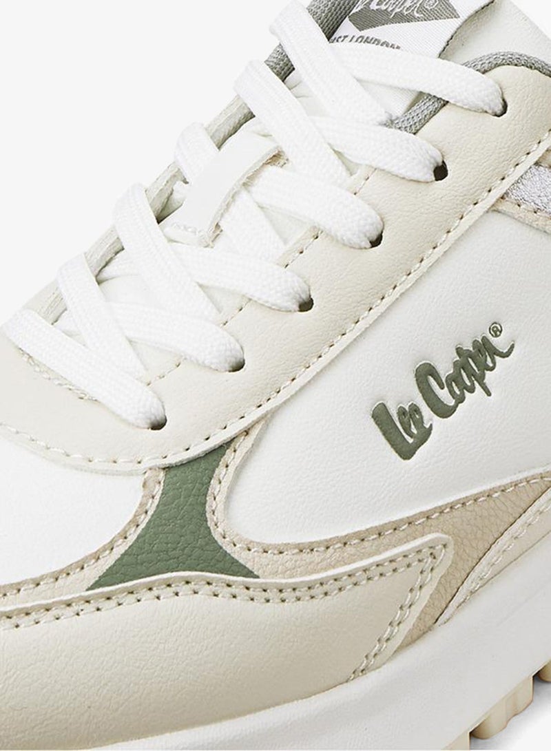 Lee Cooper Women's Panelled Lace-Up Sneakers - Image 5