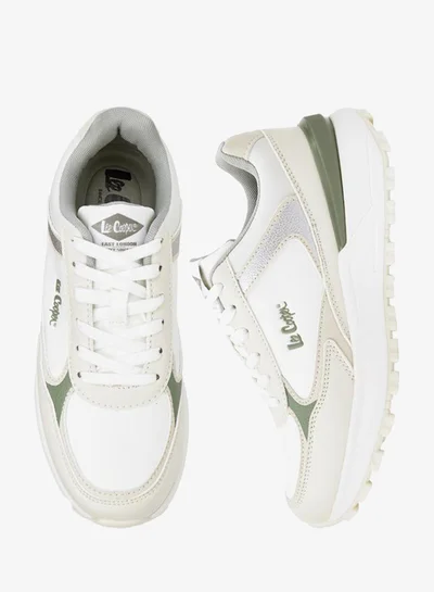 Lee Cooper Women's Panelled Lace-Up Sneakers