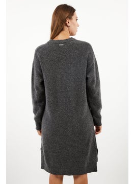 Women Knitted Long Sleeve Sweater Dress, Berby Heather - pzsku/Z17886259171EB9A6749DZ/45/_/1740485591/6944bc43-abbe-4cb2-9f3b-e7f8b04bce55