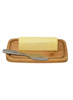 Y&D Bamboo Butter Dish With Dome Lid, Covered Holder for Countertop, Airtight Container with Cover, Keeper Storage Perfect West, East Coast Butter, Dishwasher Safe  - Image 3
