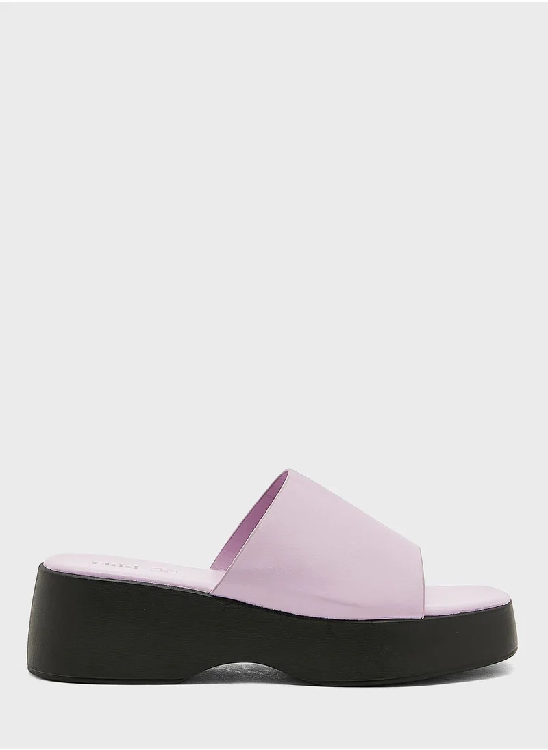 Rubi Mae Single Vamp Flatform Sandals