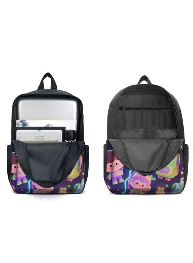 Bright Li Fire Cute cartoon bag set | shoulder + handbag + stationery bag | school season/holiday gift hot recommendation  - Image 4