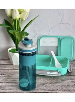 Gym Shaker Bottle 800 ML 100% Leakproof Stylish Dual Straw Sipper Bottle with Mixer Ball for Protein BPA Free Material Sports Water Bottle For Adults Kids with Supplement Stirring Ball Drinking Cup for Fitness Exercise Yoga Sports Gym Men Women