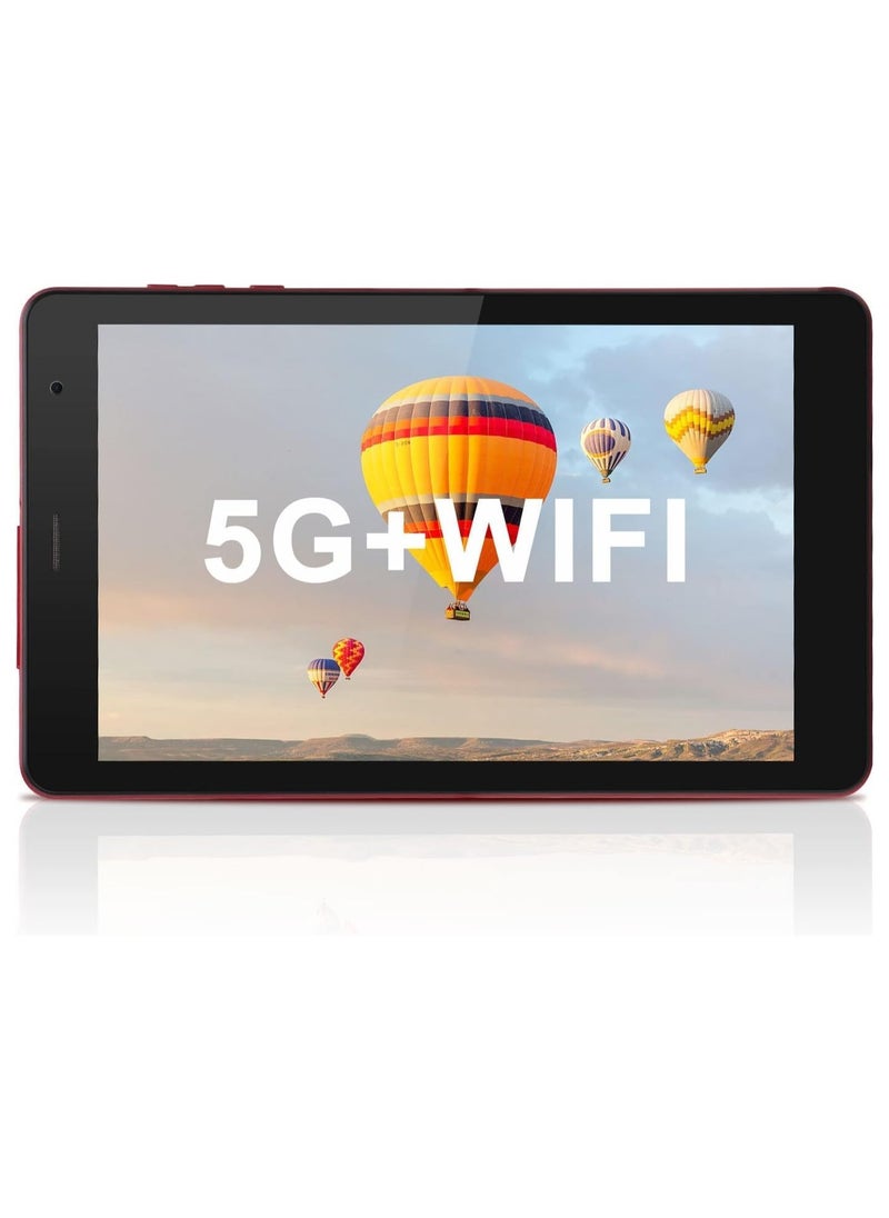 REBENUO CM813 pro Tablet 8-inch screen LTE connectivity supports 5G band Wi-Fi connection equipped with 8GB RAM and 512GB storage space with a durable shock-resistant cover (GREEN)  - Image 4