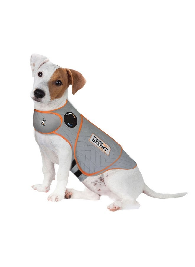 ThunderShirt for Dogs, Small, Platinum Sport - Dog Anxiety Relief Calming Vest - Image 1