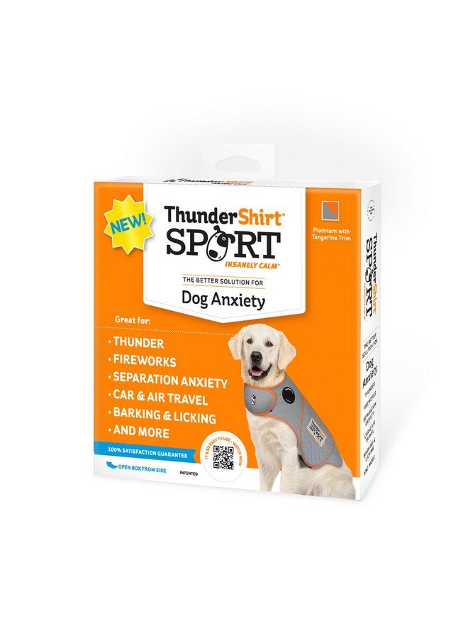 ThunderShirt for Dogs, Small, Platinum Sport - Dog Anxiety Relief Calming Vest - Image 2