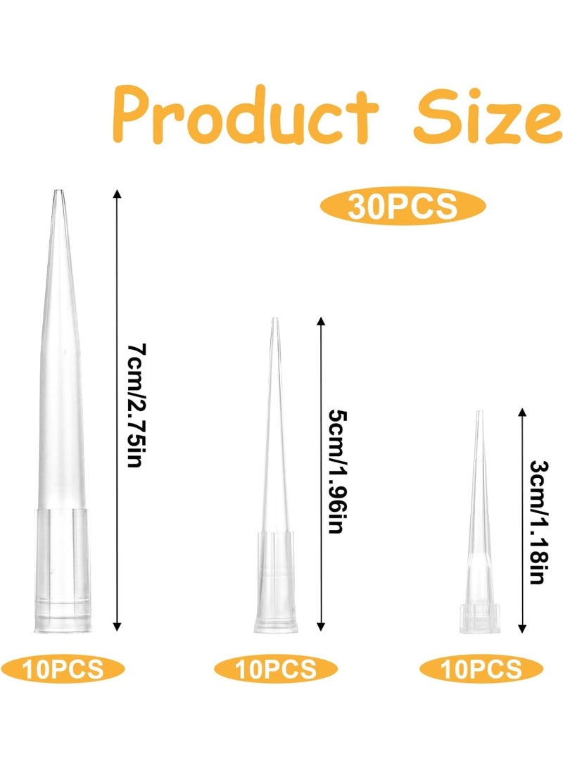SUNSAR 90Pcs Plastic Flower Stems Tube Holder Fresh Flower Cake Spikes Pointed End Flowers Arrangement Holders(3 Sizes) - Image 2