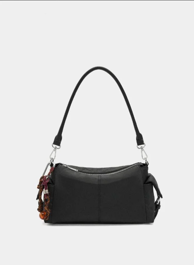 بارفوا حقيبة نايلون كروس بودي مع قلادة