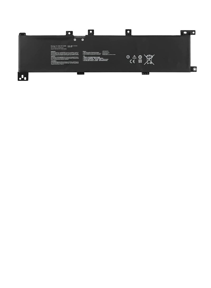 Terabyte B31N1635 Battery for ASUS VivoBook A705U A705UA X705U X705UA X705UB X705UF X705UV X705UN X705UQ X705N X705NA X705NC X705M X705MA X705MB F705MB 05M F7 05MA F705NA F705NC Pro 17 N705U N705UD - Image 1
