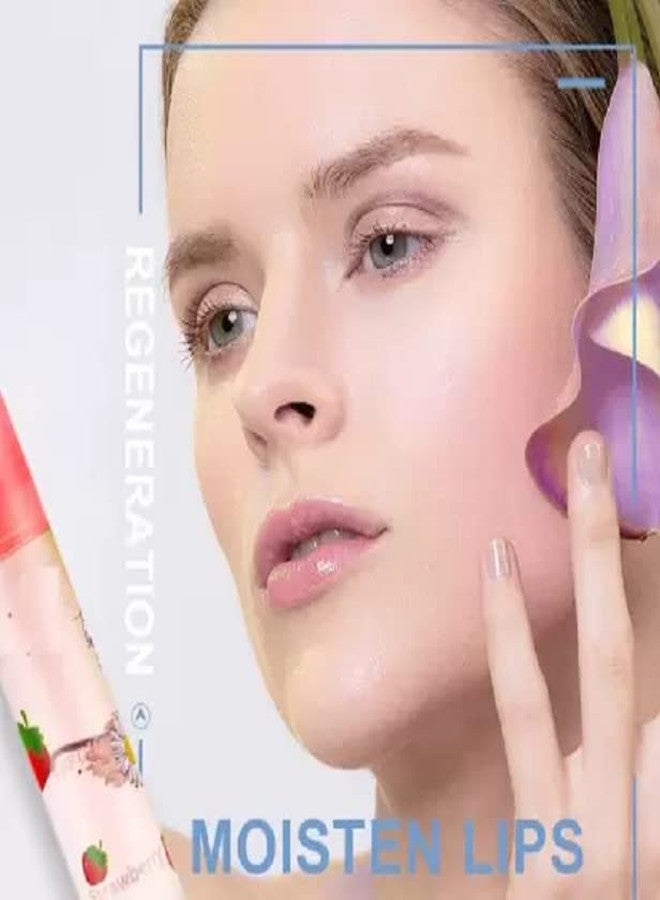 Elecsera Transparent & Moisturizing Lip Makeup Skin Care Fruit (Pack of: 6, 21.6 g) Multicolor - Image 5