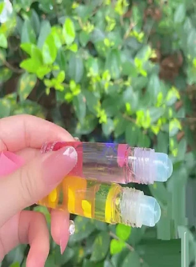 Elecsera Transparent & Moisturizing Lip Makeup Skin Care Fruit (Pack of: 6, 21.6 g) Multicolor - Image 4